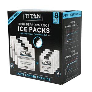 Titan High Performance Ice Pack Set 8-pack